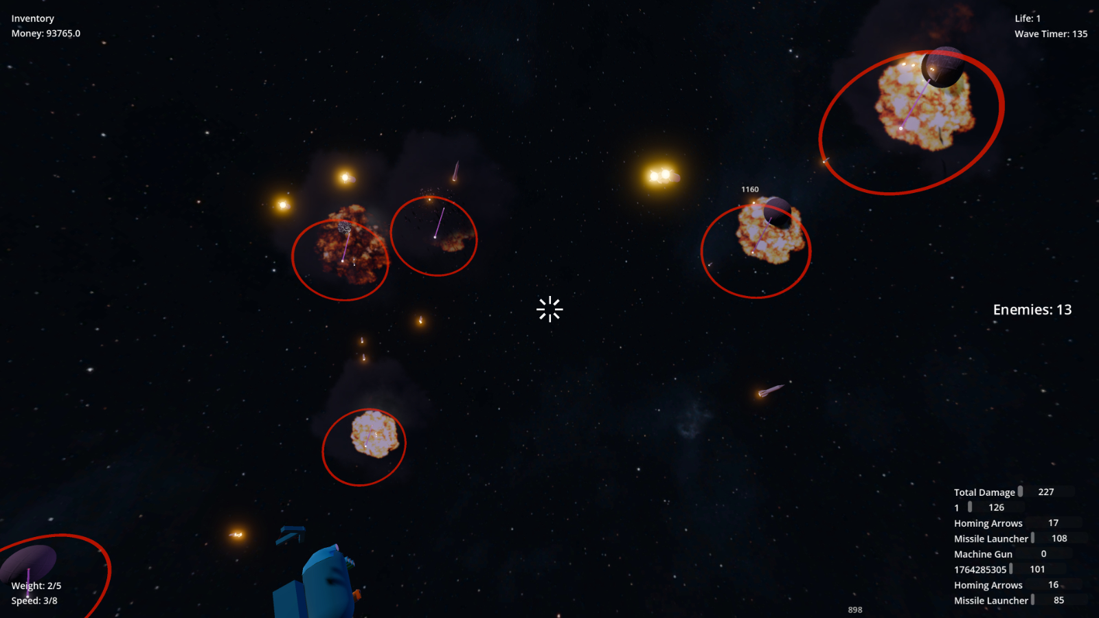 Omnicore enemy gameplay screenshot